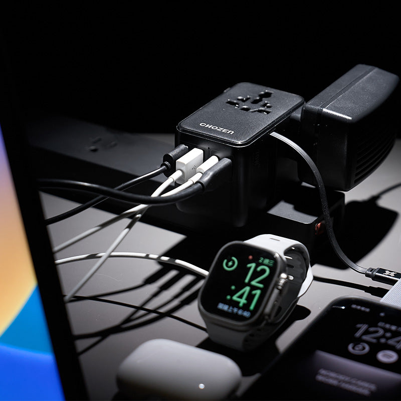 TravelFlex 70W 萬國極線充 | 6合1萬國旅行插座