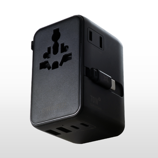 TravelFlex 70W 萬國極線充 | 6合1萬國旅行插座