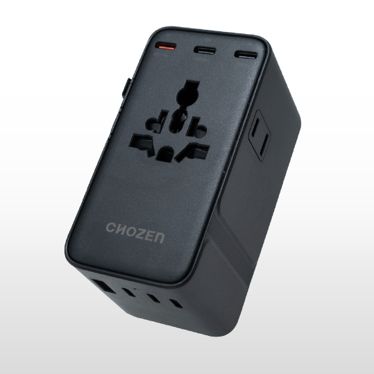 UltraFlux 205W 極速旅充 | 極速205W氮化鎵萬國插座